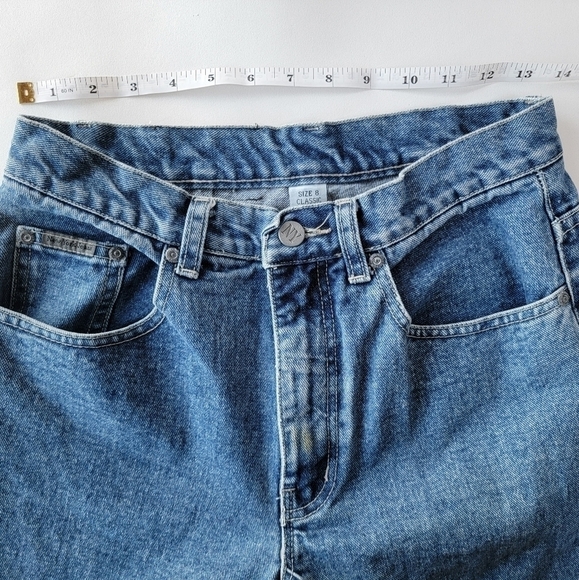 Ny Jeans 100% Cotton Medium Wash Size 8 Average - Picture 3 of 10
